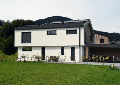 modernes Einfamilienhaus Holz