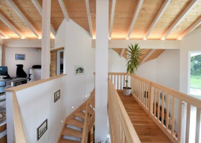 Einfamilienhaus aus Holz Innenraum